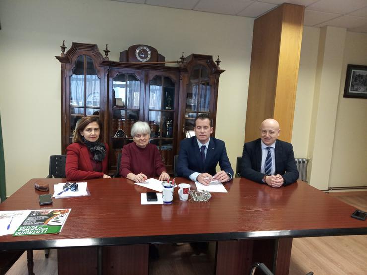 Abanca, Afundación e o Concello de Vilalba asinan unha colaboración en materia cultural.. ABANCA
