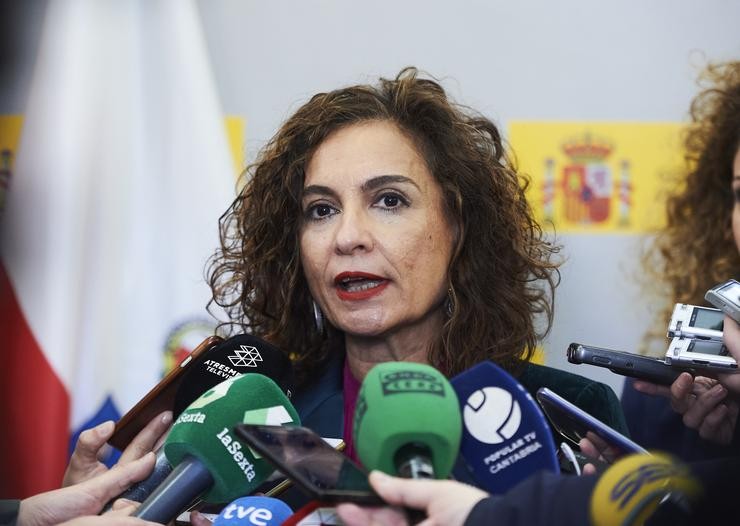 A ministra de Facenda e portavoz do Goberno, María Jesús Montero - Europa Press