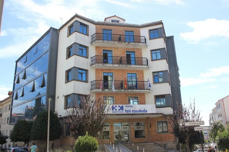 A Rosaleda (Santiago). HM HOSPITAIS - Arquivo
