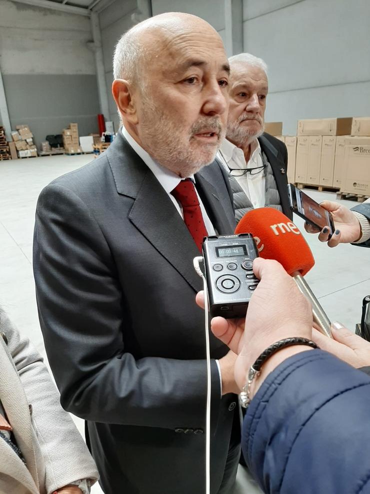 O delegado do goberno en Galicia, Javier Losada.