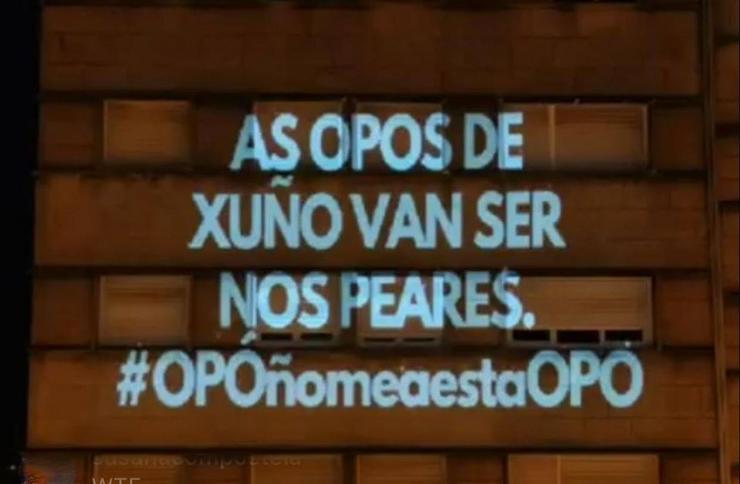 Campaña contra a convocatoria das oposicións a educación 