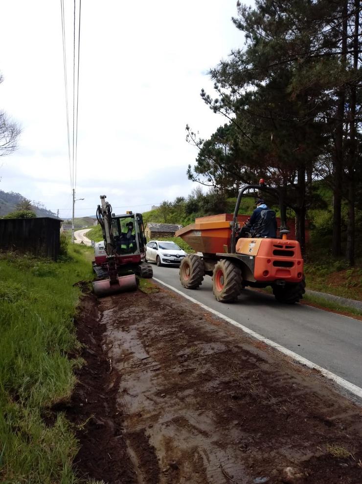 A Deputación da Coruña promove obras en estradas provinciais. DEPUTACIÓN DA CORUÑA