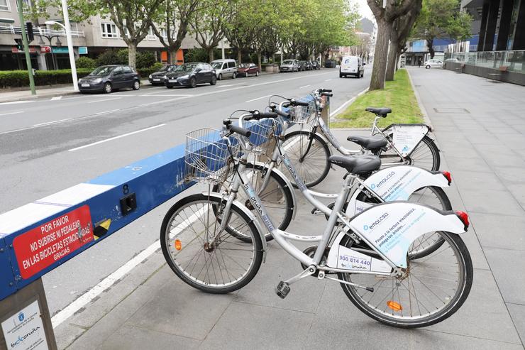 Servizo de bicicletas Bicicoruña 