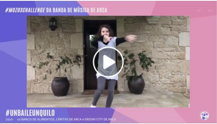 Vídeo presentación da campaña solidaria da Banda de Música de Arca /Facebook