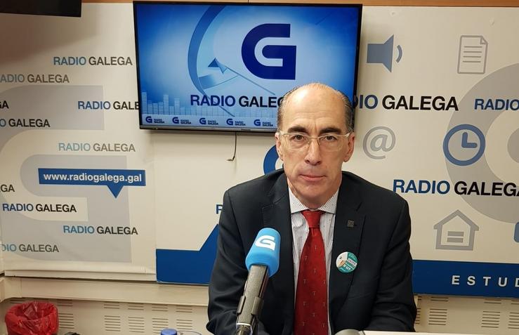 Conselleiro de Sanidade, Jesús Vázquez Almuiña. RADIO GALEGA - Arquivo 