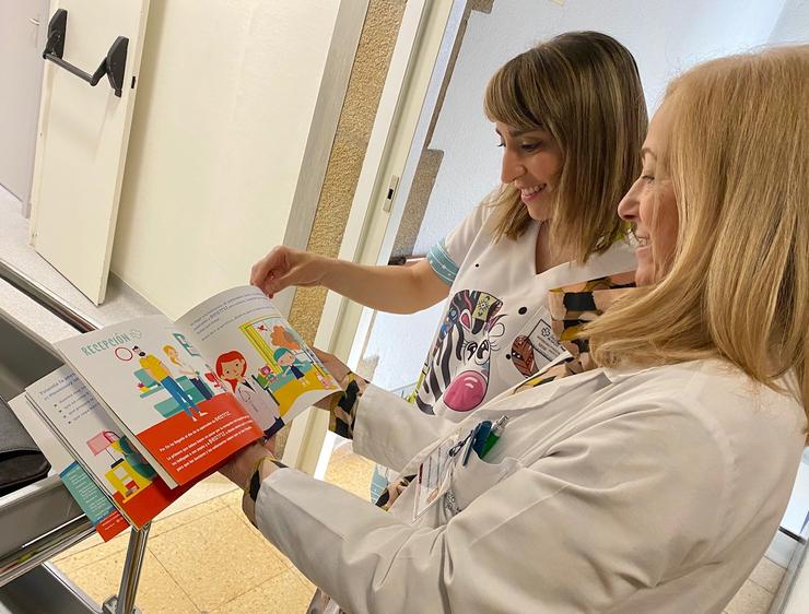 O Complexo Hospitalario Universitario de Pontevedra presenta unha guía ilustrada infantil.. ÁREA SANITARIA DE PONTEVEDRA E O Salnés 