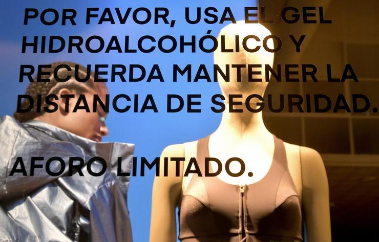 Limitacions de aforo nos comercios 