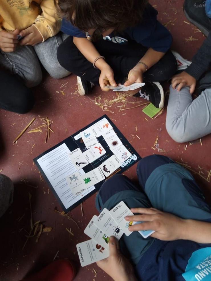Dominó de Animais, un xogo tradicional en lingua galega / Arquivo