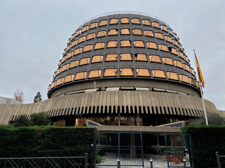 Fachada do edificio do Tribunal Constitucional de España, en Madrid a 29 de novembro de 2019.. Eduardo Parra - Europa Press - Arquivo