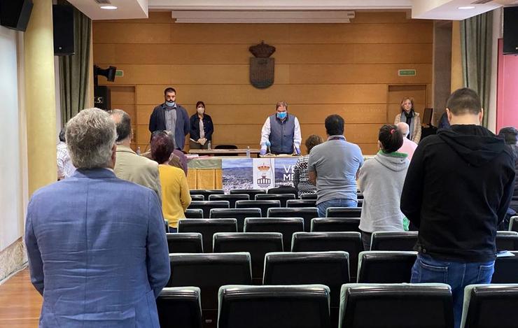 Sesión plenaria da corporación municipal de Verín. Foto: Prensa Concello de Verín