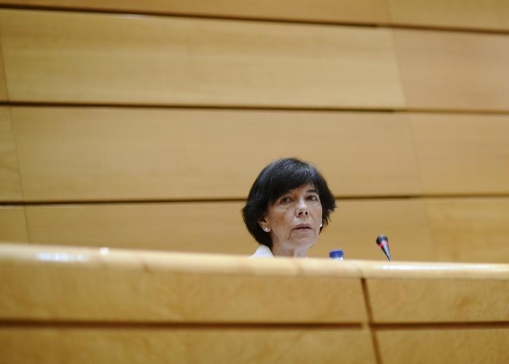 A ministra de Educación e Formación Profesional, Isabel Celaá.. Óscar Canas - Europa Press