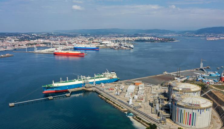 Central de Reganosa en Mugardos (A Coruña). REGANOSA - Arquivo / Europa Press