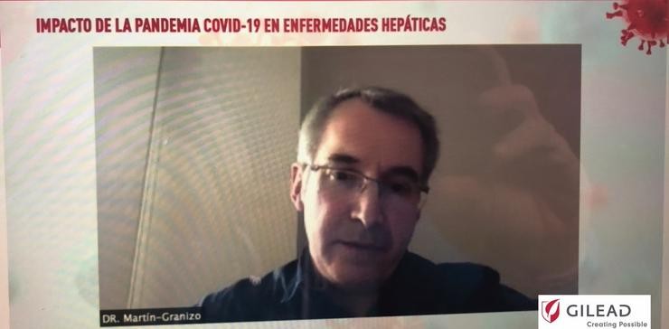 Xornada ?Impacto da pandemia COVID-19 en enfermidades hepáticas?. GILEAD / Europa Press