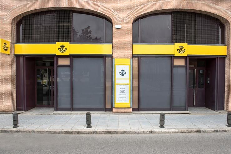 Imaxe de arquivo dunha oficina de Correos.. CORREOS - Arquivo / Europa Press