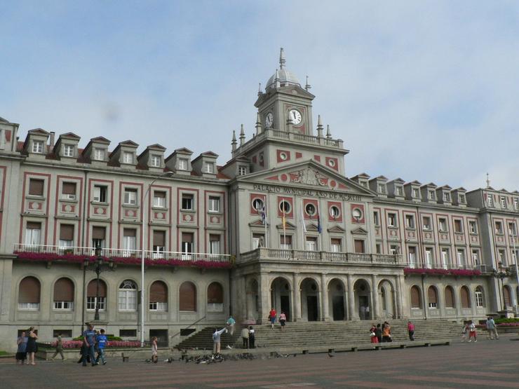 Exterior do Concello de Ferrol