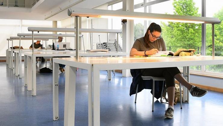 Biblioteca da USC durante a 'nova normalidade'. USC