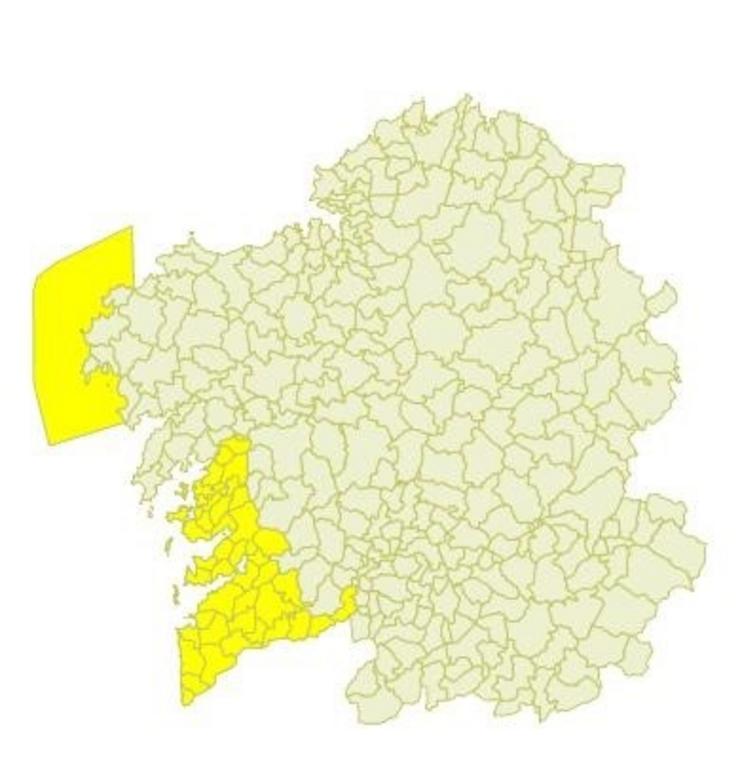 Alerta amarela por calor e vento en Galicia este xoves.. METEOGALICIA / Europa Press