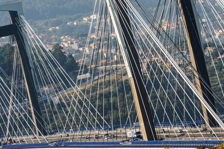 Ponte de Rande, en Vigo.. PUNTOGA COMUNICACION / MIGUEL RIOPA - Arquivo / Europa Press
