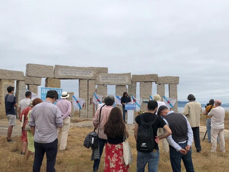 Acto de Anova polo 25 de Xullo no Campo da Rata da Coruña / Anova.