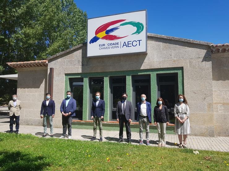 Reunión da AECT da Eurorrexión Galicia-Norte de Portugal, na eurociudad de Verín (Ourense).. XUNTA DE GALICIA / Europa Press