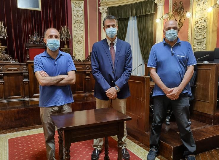 Toma de posesión de David Olivieri Cechi como responsable de Innovación, Tecnoloxía e Intelixencia Artificial do Concello de Ourense. CONCELLO DE OURENSE / Europa Press