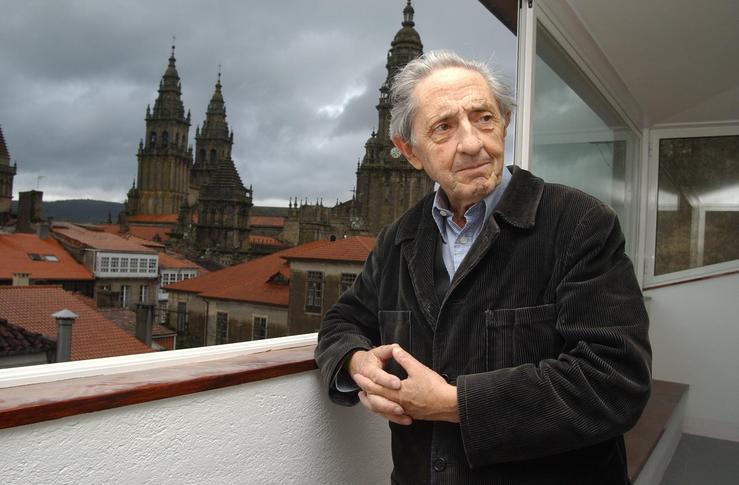 Isaac Díaz Pardo, intelectual e artista galeguista, pintor e escritor. EUROPA PRESS - Arquivo