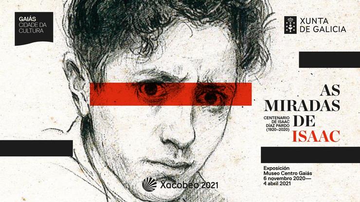 Cartel da exposición sobre Isaac Díaz Pardo, desde novembro no Gaiás. XUNTA