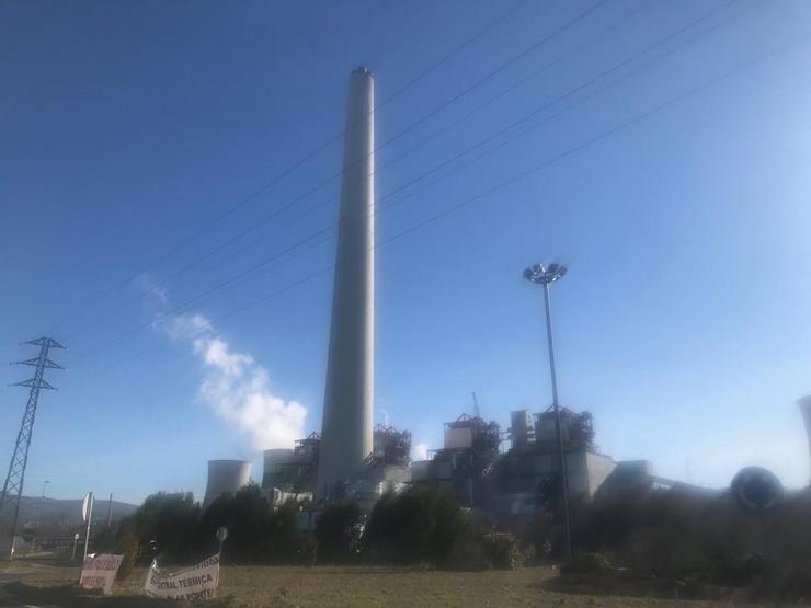 A central termica das Pontes (A Coruña).. EUROPA PRESS - Arquivo