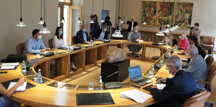 Reunión da Xunta de Portavoces na Cámara galega.. PARLAMENTO DE GALICIA / Europa Press