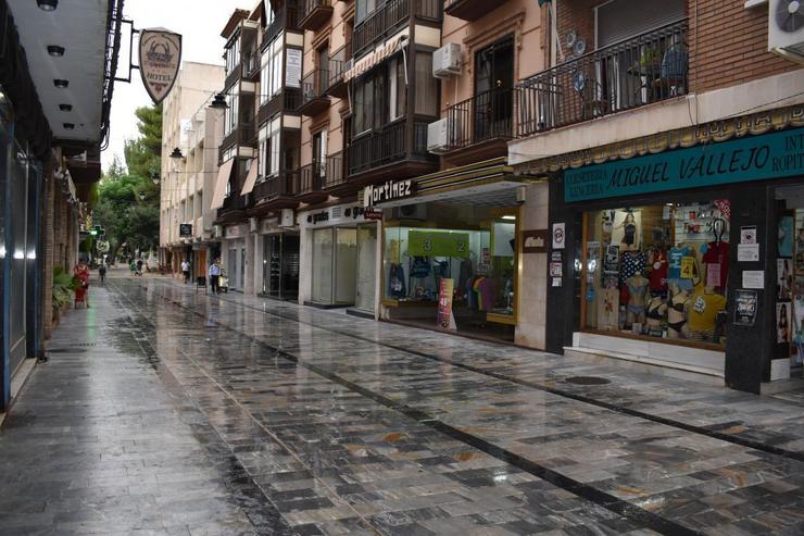 Foto de arquivo dunha rúa comercial en España. CONCELLO DE DAIMIEL 