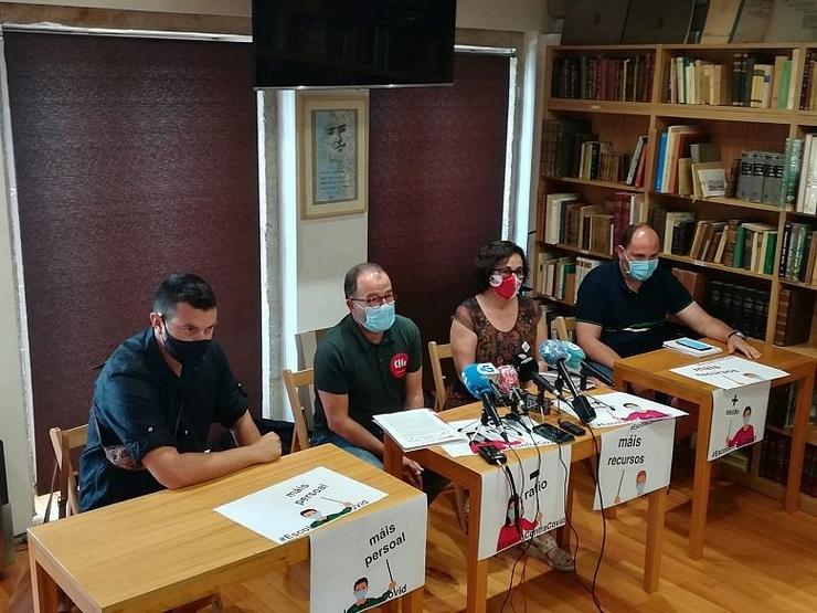 Os sindicatos anuncian folga de profesores en Galicia. CIG / Europa Press