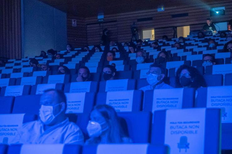 Imaxe de público no Auditorio Municipal. Foto: Prensa Concello de Verín.