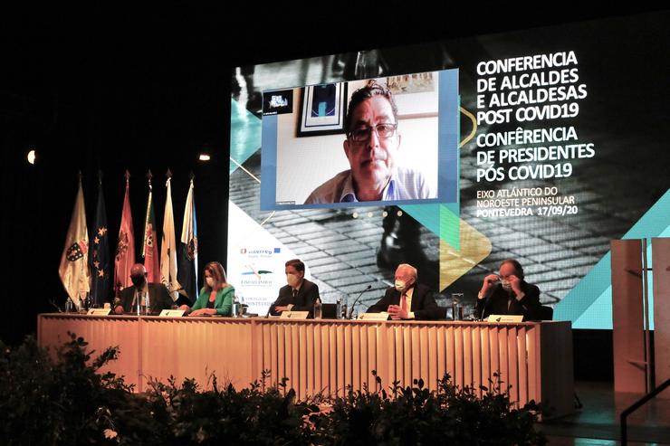 Reunión de alcaldes do Eixo Atlántico en Pontevedra.. EIXO ATLÁNTICO/JOSE LUIZ OUBINA / Europa Press