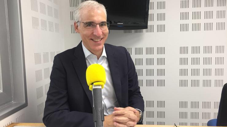 O vicepresidente segundo da Xunta e conselleiro de Economía, Empresa e Innovación, Francisco Conde, nunha entrevista na Cadea Ser.. CADEA SER / Europa Press