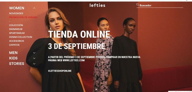 Lefties (Inditex) inicia a venda 'en liña' en setembro. LEFTIES 