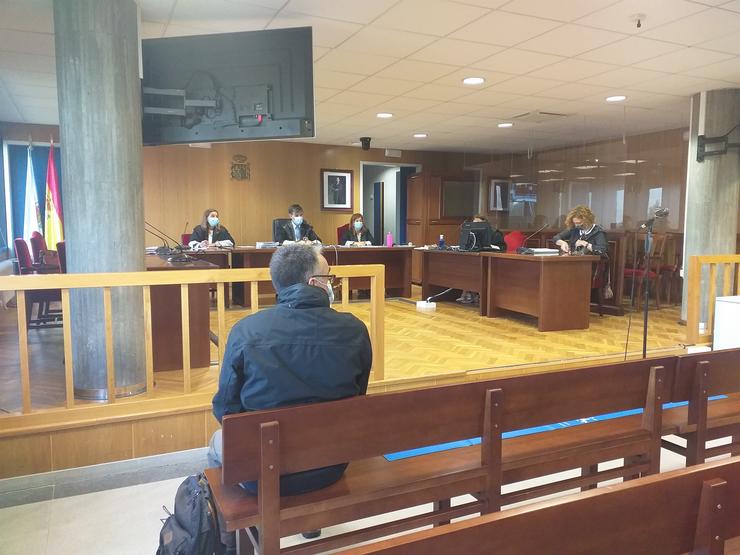 Un xuízo na Audiencia Provincial de Pontevedra, con sede en Vigo / Arquivo