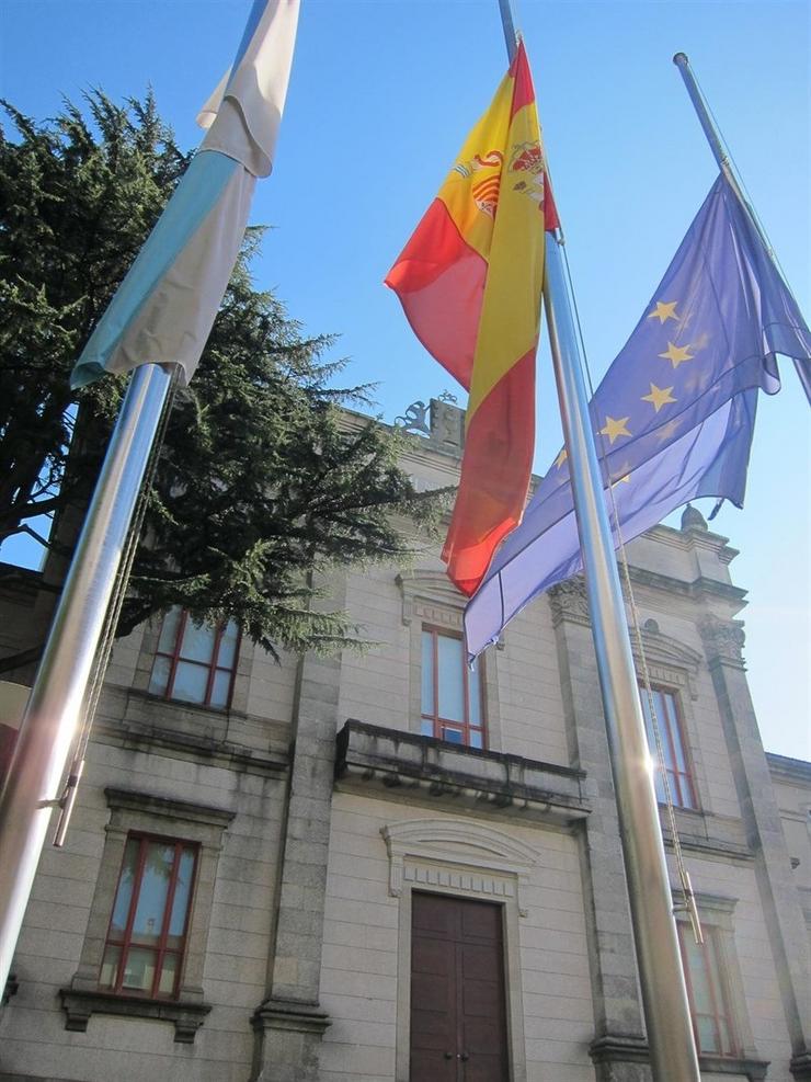 Exterior do Parlamento de Galicia.. EUROPA PRESS - Arquivo