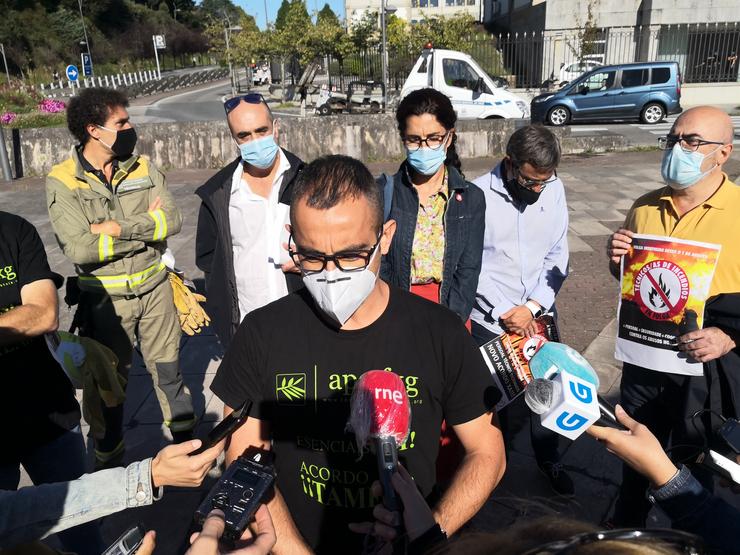 Protesta de persoal técnico forestal da Xunta 