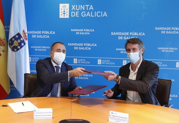 Sanidade e Fegamp subscriben un convenio sobre as UMAD. XUNTA / Europa Press