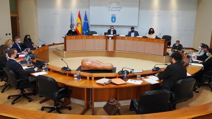 Comisión de Pesca do Parlamento galego. PARLAMENTO / Europa Press