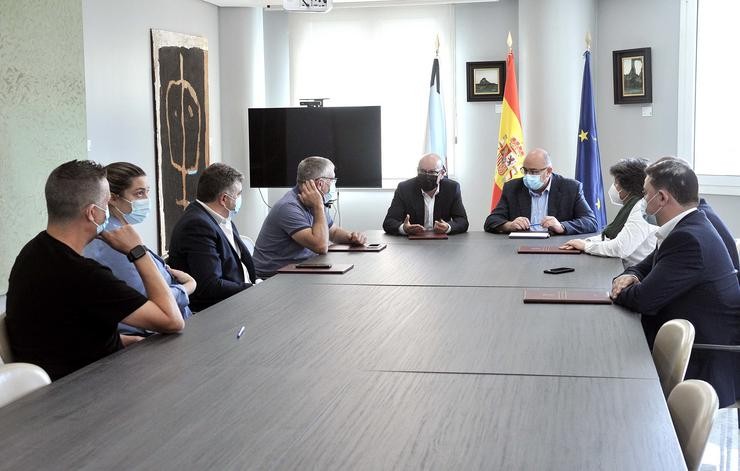 Firma do acordo sobre o proxecto Xeoparque Cabo Ortegal. TORRECILLA / Europa Press