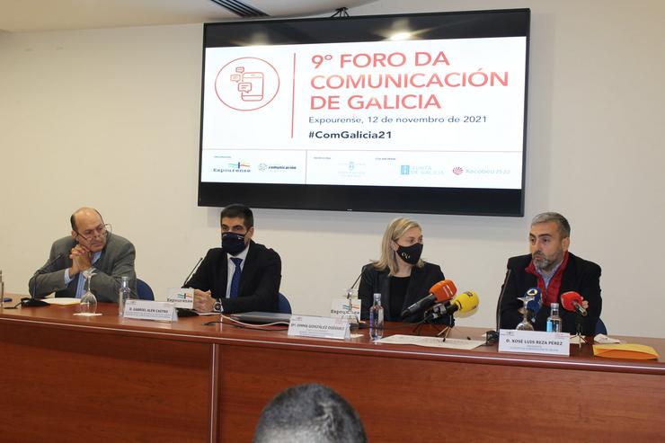 Presentación 9º Foro da Comunicación. Foto: Prensa Expourense.