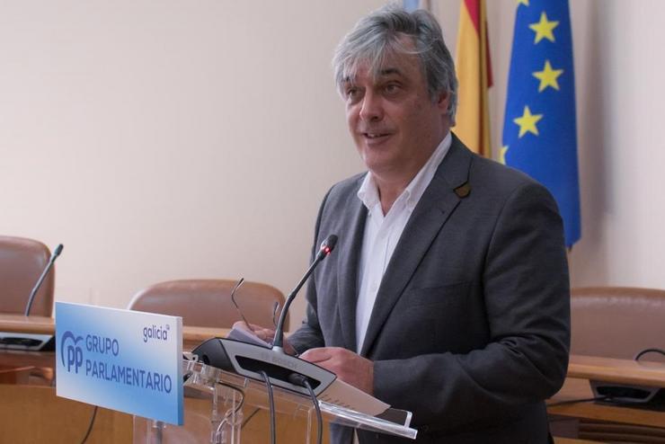 Pedro Puy (PP) intervén na Cámara.. PPDEG / Europa Press