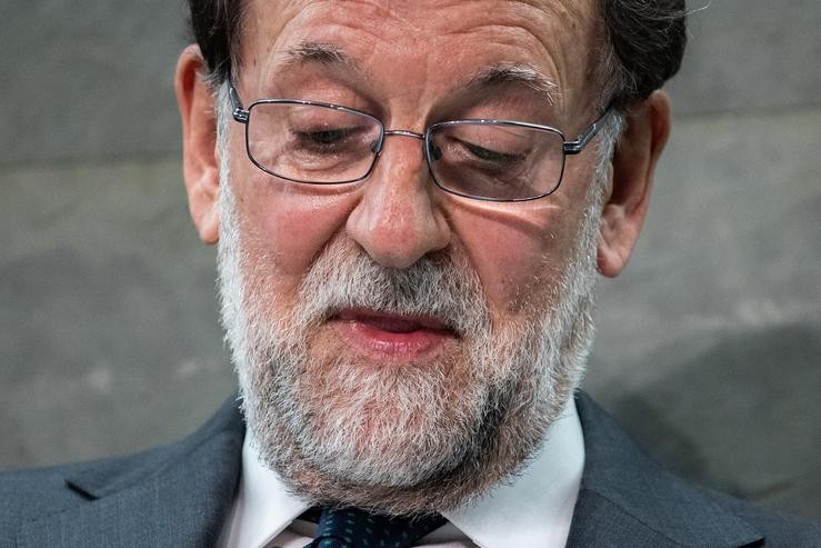 O expresidente do Goberno Mariano Rajoy 