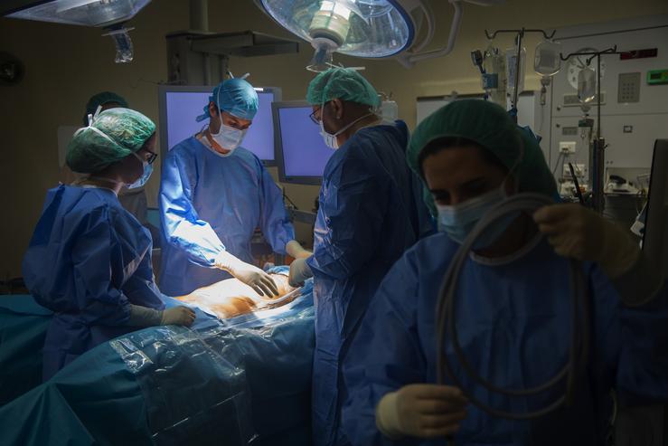 Arquivo - Unha operación cirúrxica.. VALDECILLA - Arquivo / Europa Press