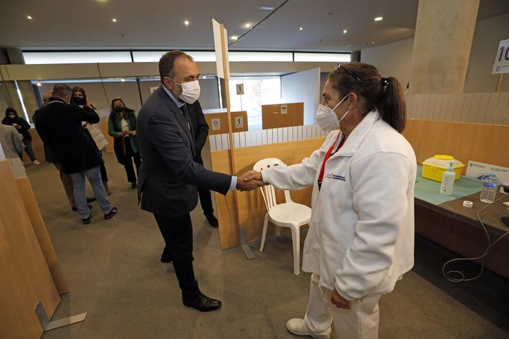 O conselleiro de Sanidade en Pontevedra.. XUNTA 