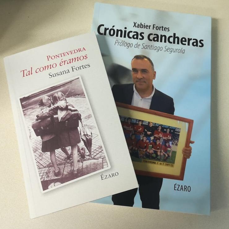 Os irmáns Susana e Xabi Fortes presentan as súas novas obras en Pontevedra. ÉZARO EDICIÓNS / Europa Press