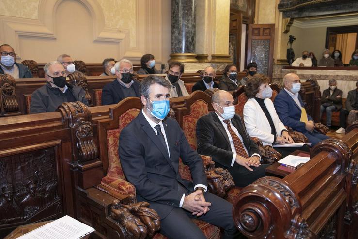 Homenaxe ao concelleiro da Segunda República Martín Ferreiro. ANDY PEREZ 