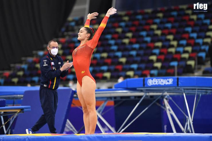 A ponteareá Melania Rodríguez, bronce no Campionato do Mundo de trampolín