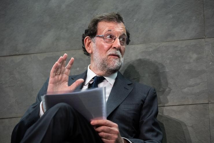 Arquivo - O expresidente do Goberno Mariano Rajoy. Alejandro Martínez Vélez - Europa Press - Arquivo